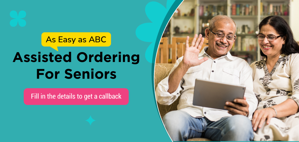 Assisted order desktop banner